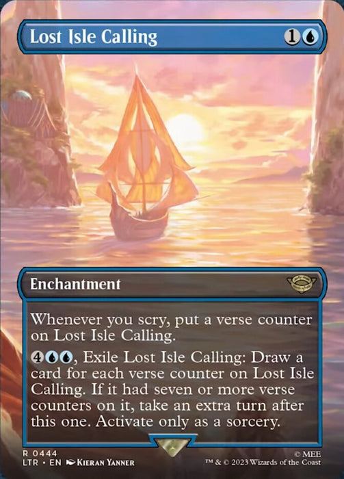 Lost Isle Calling - Borderless - Inverted (Foil)