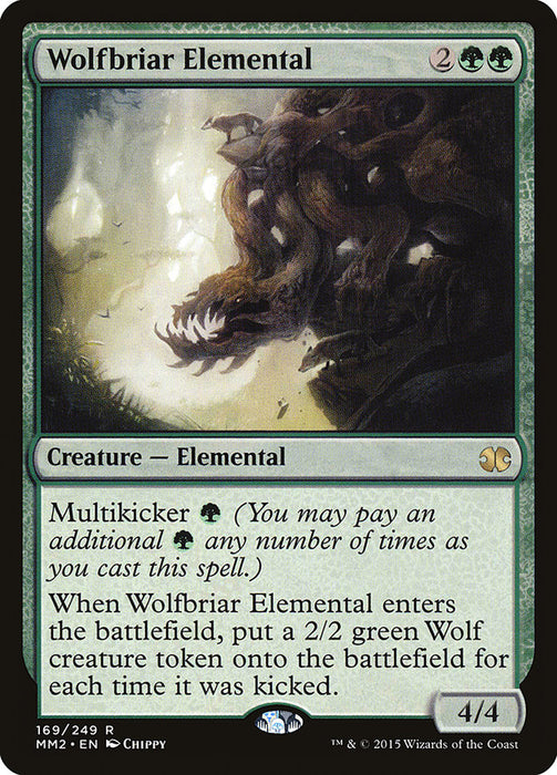 Wolfbriar Elemental  (Foil)