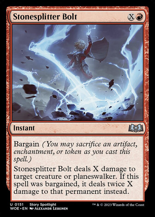 Stonesplitter Bolt (Foil)