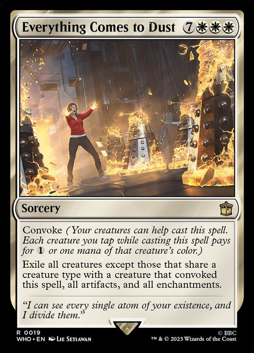 Everything Comes to Dust (Foil)