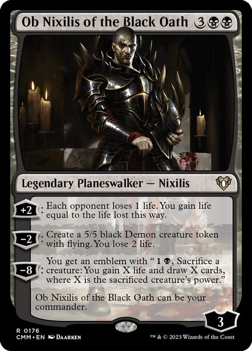 Ob Nixilis of the Black Oath (Foil)