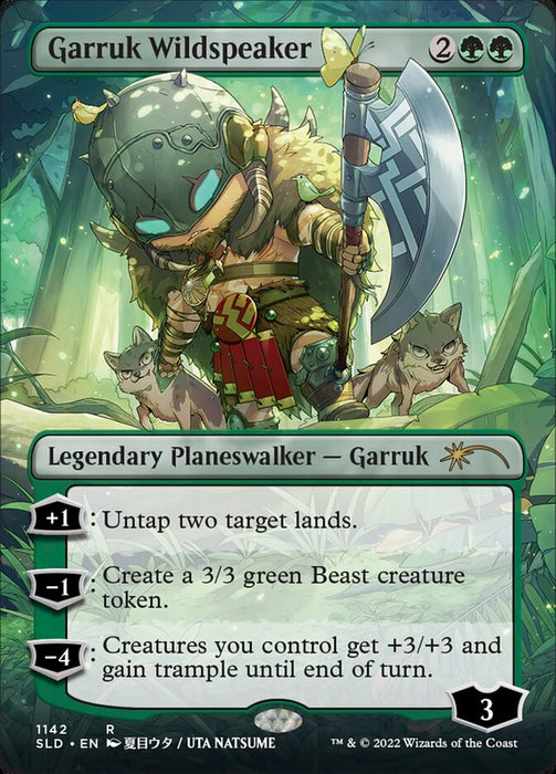 Garruk Wildspeaker - Borderless (Foil)