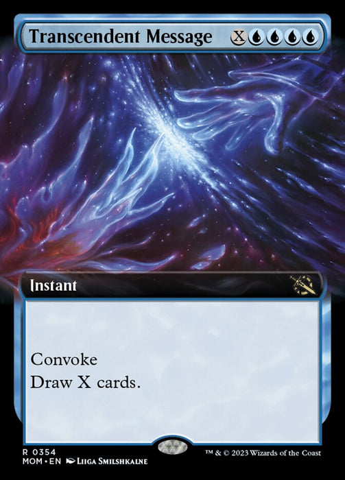 Transcendent Message - Extended Art- Extended Art