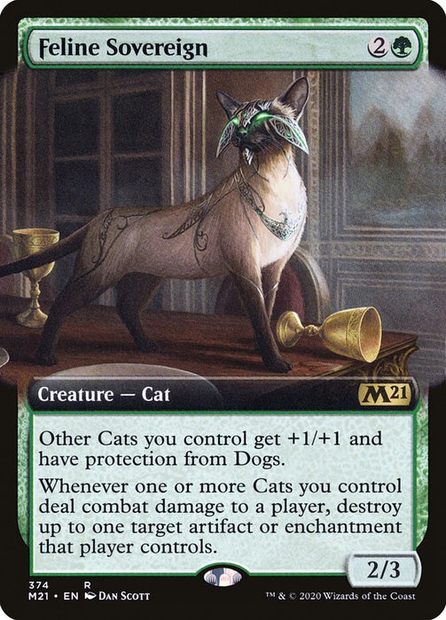 Feline Sovereign  - Extended Art (Foil)