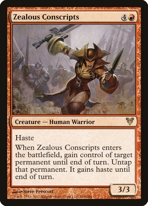 Zealous Conscripts  (Foil)