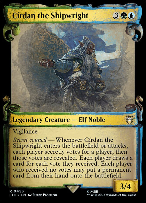 Círdan the Shipwright - Showcase- Legendary (Foil)