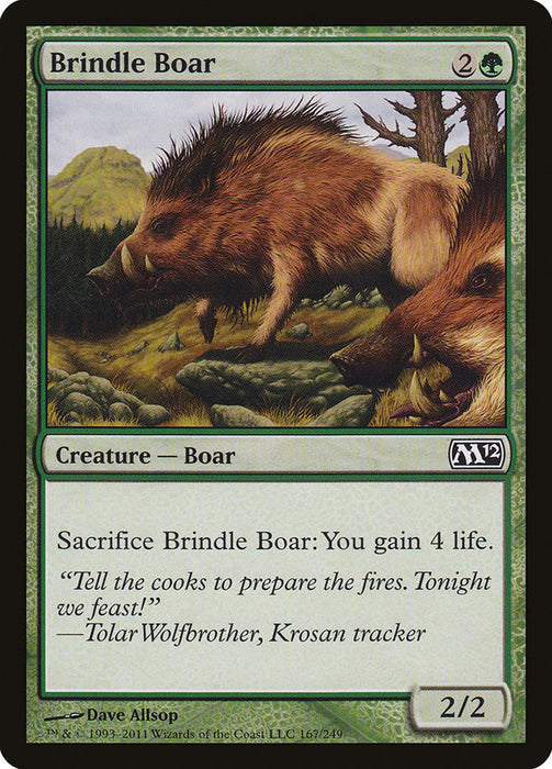 Brindle Boar  (Foil)