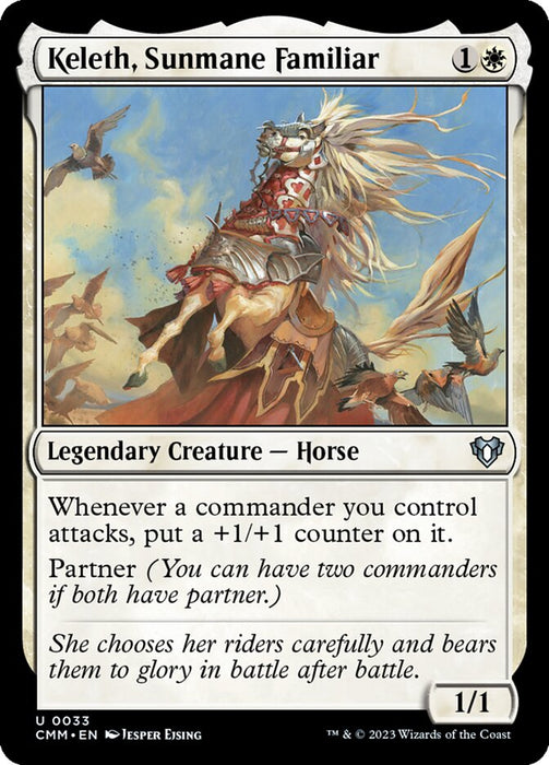 Keleth, Sunmane Familiar - Legendary (Foil)