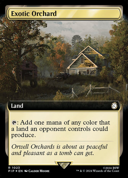 Exotic Orchard - Extended Art (Foil)