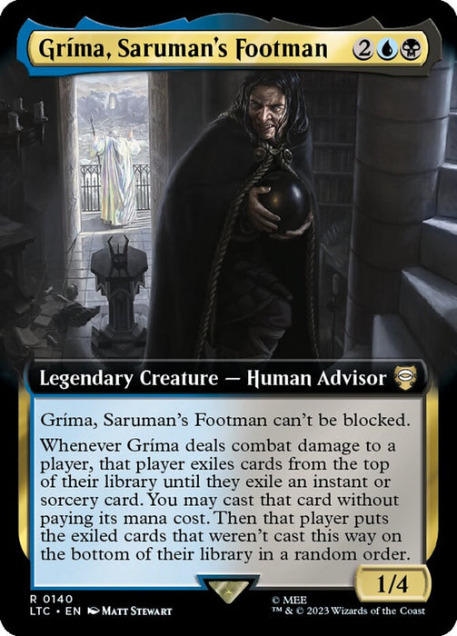 Gríma, Saruman's Footman - Legendary- Extended Art