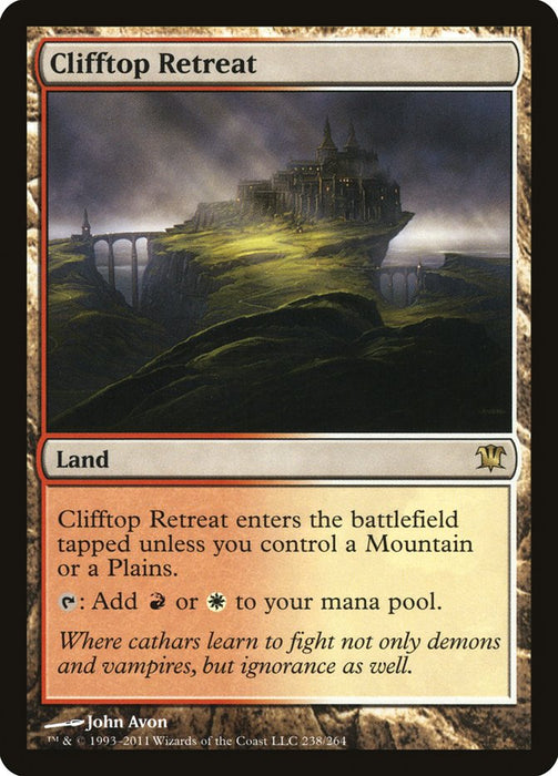 Clifftop Retreat  (Foil)