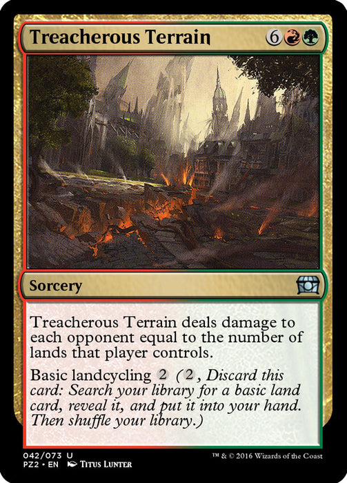 Treacherous Terrain  (Foil)