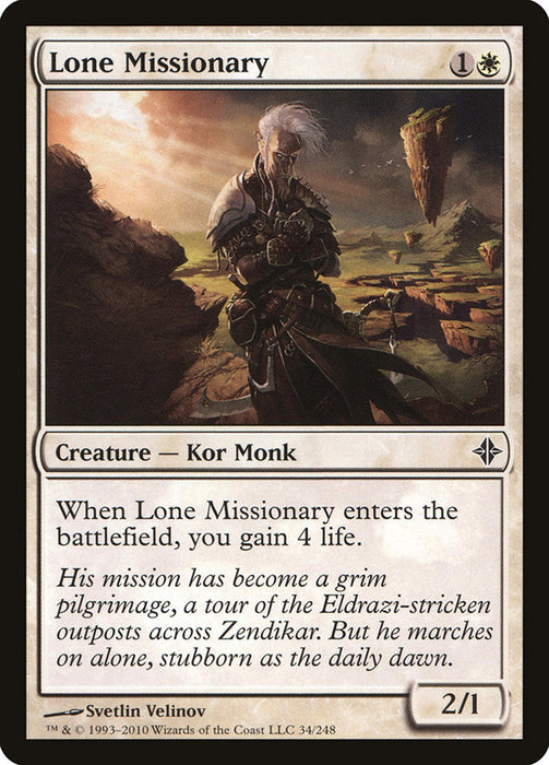 Lone Missionary  (Foil)