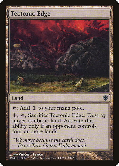 Tectonic Edge  (Foil)