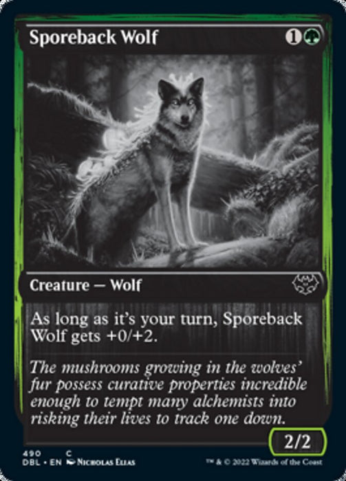 Sporeback Wolf  - Inverted (Foil)