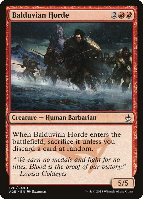 Balduvian Horde  (Foil)