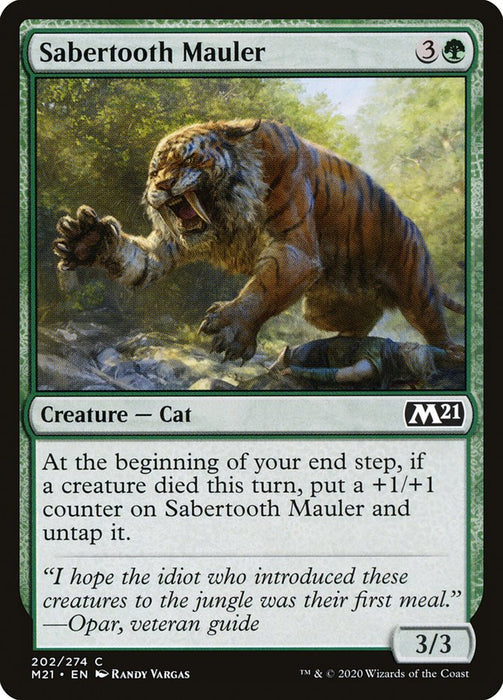 Sabertooth Mauler  (Foil)