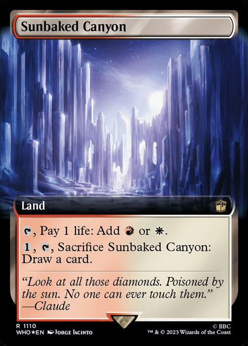 Sunbaked Canyon - Extended Art (Foil)