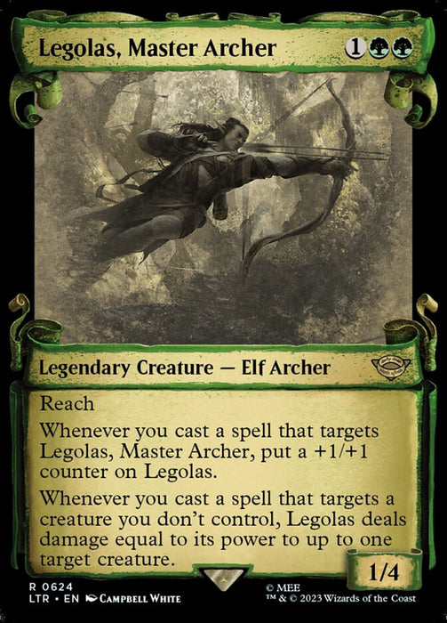 Legolas, Master Archer - Showcase- Legendary (Foil)