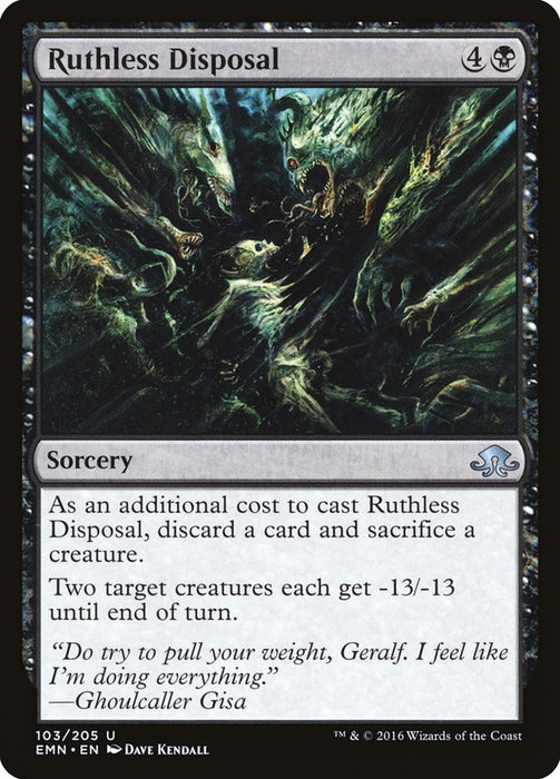 Ruthless Disposal  (Foil)