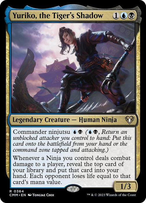 Yuriko, the Tiger's Shadow - Legendary (Foil)