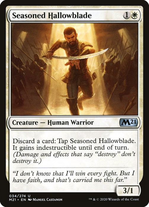 Seasoned Hallowblade  (Foil)