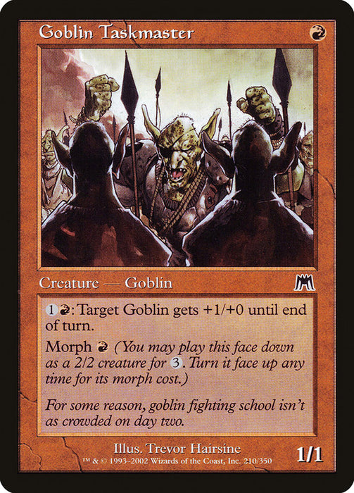 Goblin Taskmaster  (Foil)