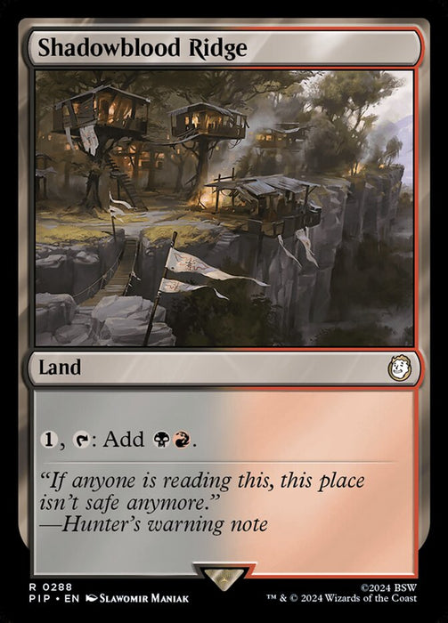 Shadowblood Ridge (Foil)