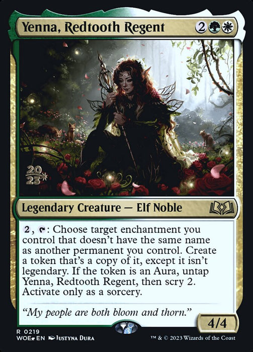 Yenna, Redtooth Regent - Legendary (Foil)
