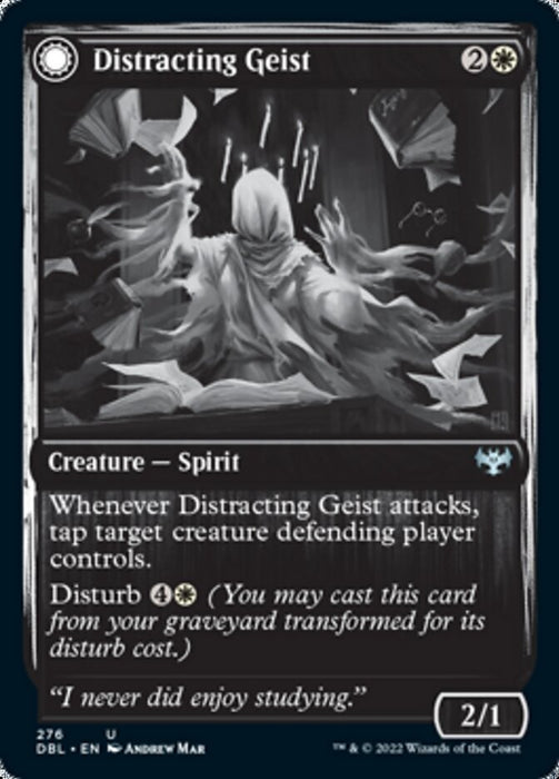 Distracting Geist // Clever Distraction  - Inverted (Foil)