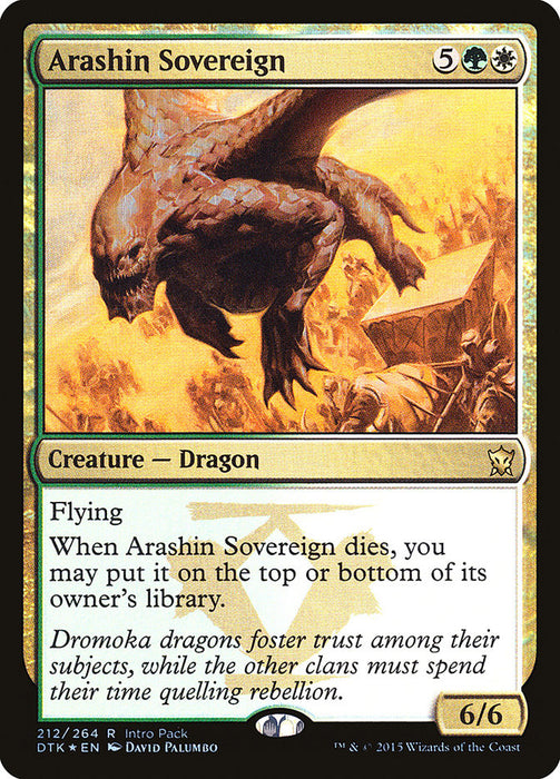 Arashin Sovereign  (Foil)