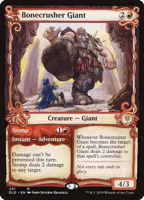 Bonecrusher Giant // Stomp  - Showcase (Foil)