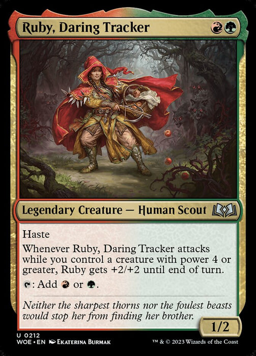 Ruby, Daring Tracker - Legendary (Foil)