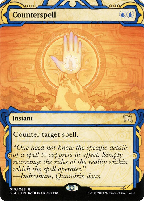 Counterspell - Borderless  (Foil)